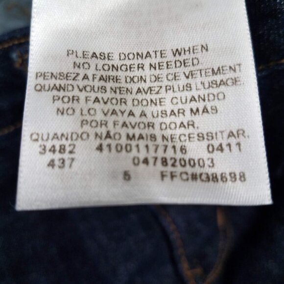 Levis Jeans Bold Curve ID Boot Womens Plus 20 20/M Denim Bootcut - Picture 14 of 14